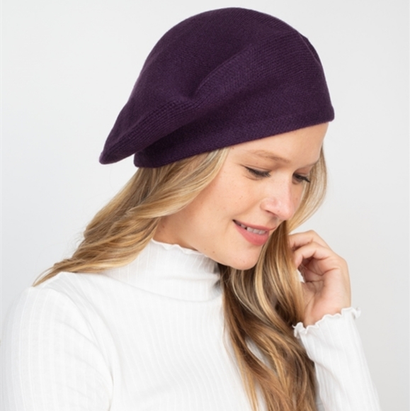 💜❤️STYLINE RASPBERRY BERET!!!❤️💜 - Picture 1 of 13